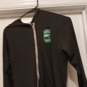 Kids Black Zip-Up Hoodie